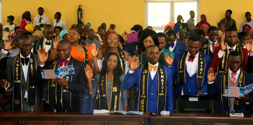 848px x 420px - Medical and Dental Council of Nigeria (MDCN) Inducts 25th Set of OOU  Medical Graduands