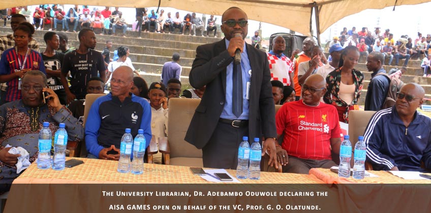 Amateur College Student - Varsity Holds 2019 AISA Games Competition, olabisi onabanjo university, Ago  iwoye