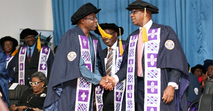 Prof.-Sola-Akinrinade-in-a-handshake-with-Governor-Dapo-Abiodun