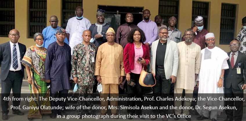 Law Alumnus Donates Building to Faculty - Home | Olabisi Onabanjo University