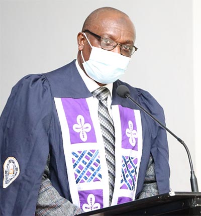 The Vice-Chancellor, Prof. Ganiyu Olatunji Olatunde